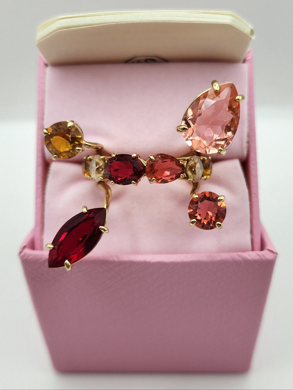 Swarovski Gema Ring, Multi, Size 60
